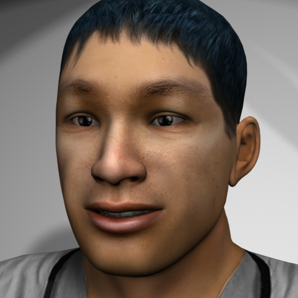 3d male characters model - Medical Personnel Collection Rigged - Men #1 by MasonMotion